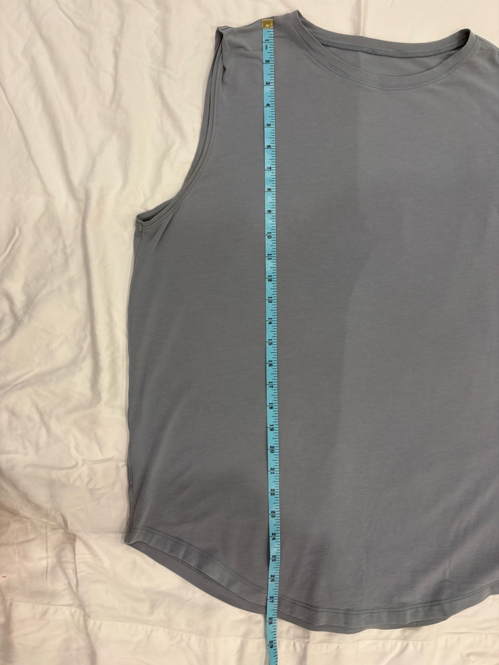Lululemon Slate Grey Sleeveless Crewneck Tank Top Size XL - Picture 5 of 5